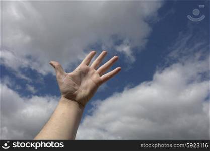 hand in the sky