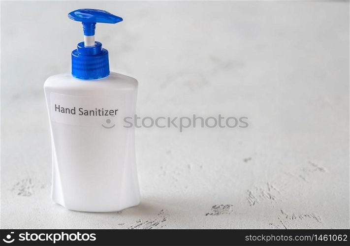 Hand sanitizer gel for hand hygiene