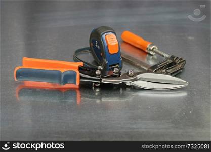 hand scissors for cutting metal