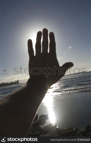 Hand with Light