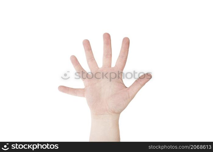 hand with six fingers