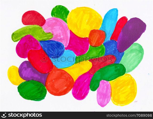 handmade colorful background