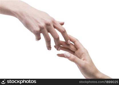 hands gently touching each other. Resolution and high quality beautiful photo. hands gently touching each other. High quality beautiful photo concept