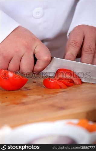 hands of a cook