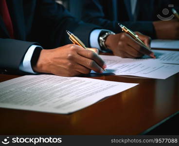 hands of business people working with documents, Team of business people working together in the meeting room office