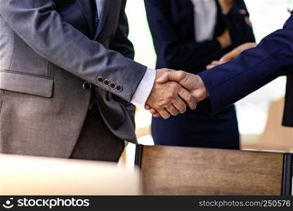 Handshake for Business deal Business Mergers and acquisitions