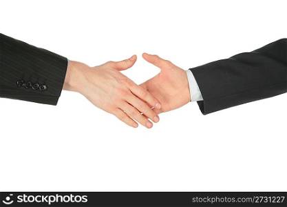 Handshaking hands