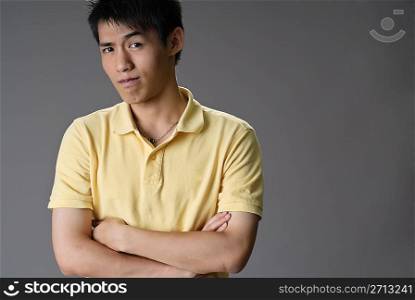 Handsome man of Asian