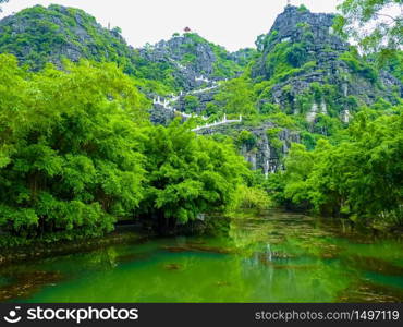 Hang Mua Pagoda in Ninh Binh, Vietnam