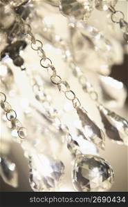 hanging glass diamonds