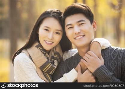 Happy and sweet young couple