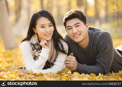 Happy and sweet young couple