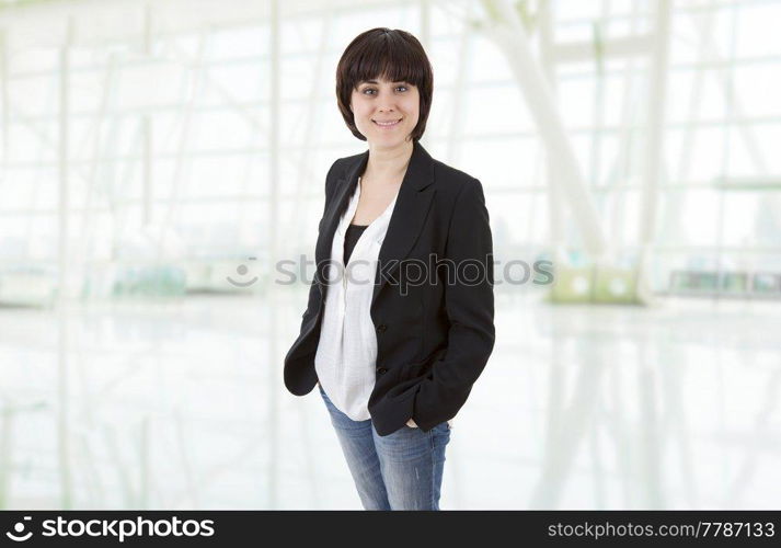 happy business woman portrait at the office