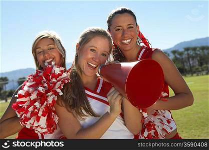 Happy Cheerleaders