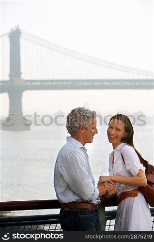 Happy Couple by River