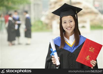 Happy Graduate with Diploma