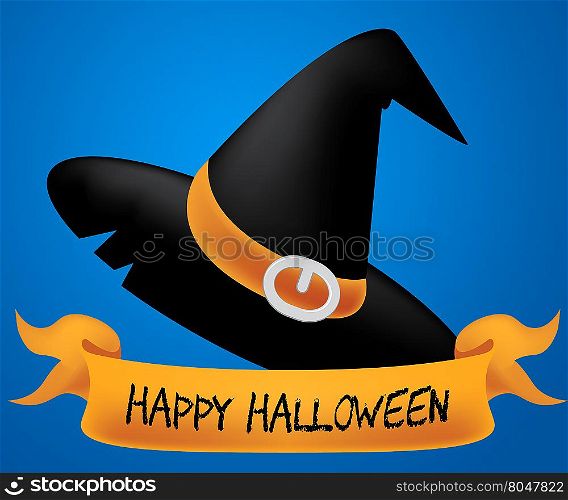 Happy Halloween Indicating Trick Or Treat And Jubilant Happiness