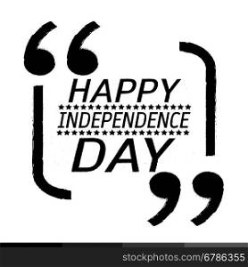Happy Independence day illustration design