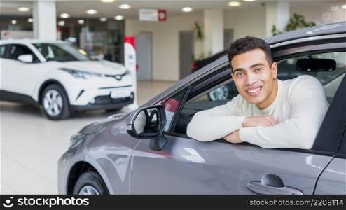 happy man car dealership