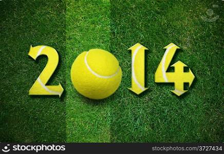 Happy new sport year 2014 with Football, the same concept available for 2015, 2016 and 2017 year.