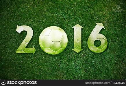 Happy new sport year 2016 with Football, the same concept available for 2017 year.