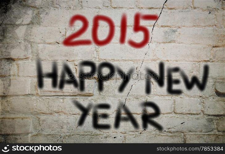 Happy New Year 2015 Concept