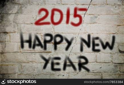 Happy New Year 2015 Concept