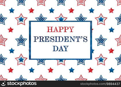 Happy Presidents’ Day. Congratulatory inscription for the holiday. Closeup, no people. Congratulations for family, relatives, friends and colleagues. Happy Presidents’ Day. Congratulatory inscription for the holiday