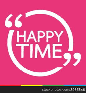 HAPPY TIME Illustration design