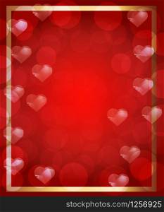 Happy valentine&rsquo;s day menu background. Typography design for greeting cards and poster with red hearts. Design template for Valentine&rsquo;s day.. Happy valentine&rsquo;s day menu background. Design for greeting cards and poster with red hearts.