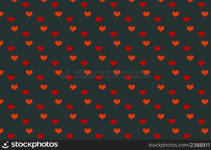 Happy Valentines Day heart design. Valentines Day greeting background
