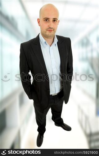 happy young casual man, full body picture