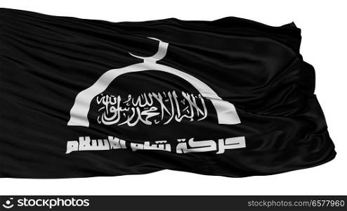 Harakat Sham Al Islam Flag, Isolated On White Background. Harakat Sham Al Islam Flag, Isolated On White