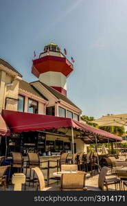 harbour town lighthouse at hilton head south carolina