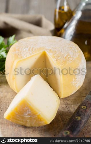 Hard cheese made the traditional way with quality products