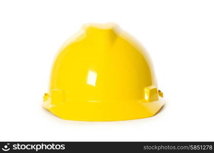 Hard hat isolated on the white background