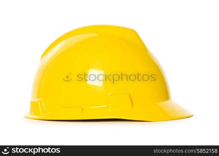 Hard hat isolated on the white background