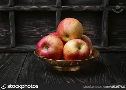 Harvest autumn apples