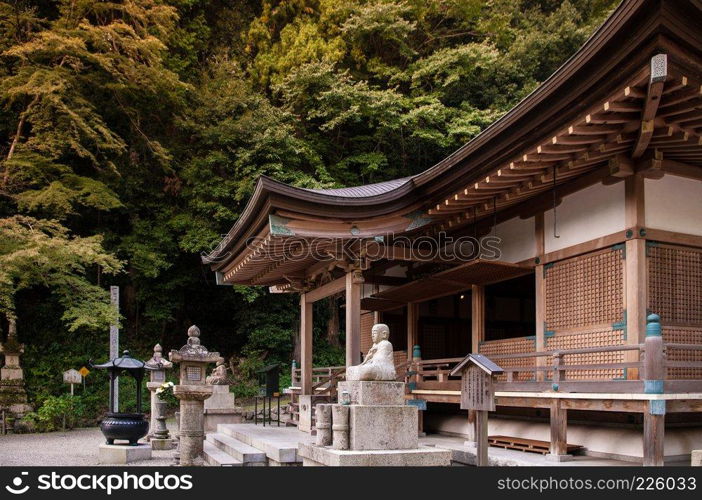 Hasedera Temple is located in the mountains and was founded in 6th century.