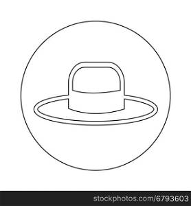 Hat Icon Illustration design