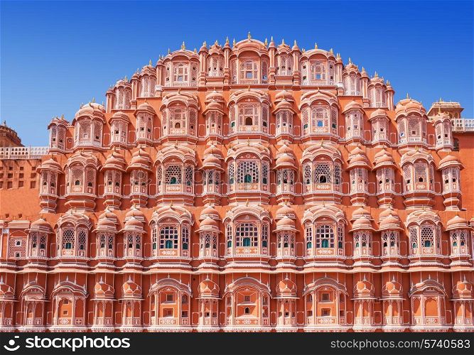 Hawa Mahal palace (Palace of the Winds), Jaipur, Rajasthan