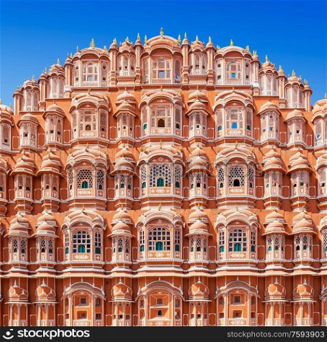 Hawa Mahal palace (Palace of the Winds), Jaipur, Rajasthan