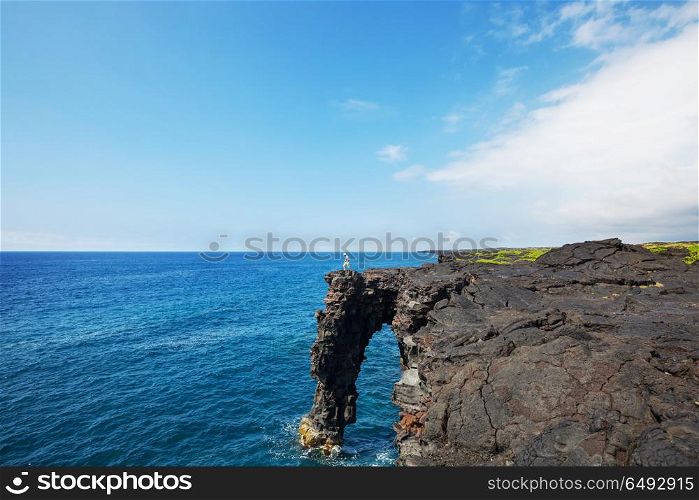 Hawaiian coast