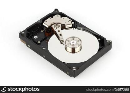 hdd isolated on white background