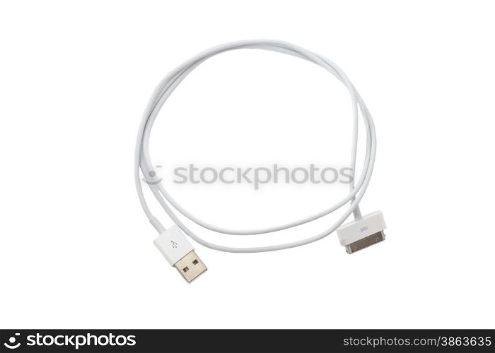 HDMI Female to Micro USB Male and Female Adapter Cable on white background