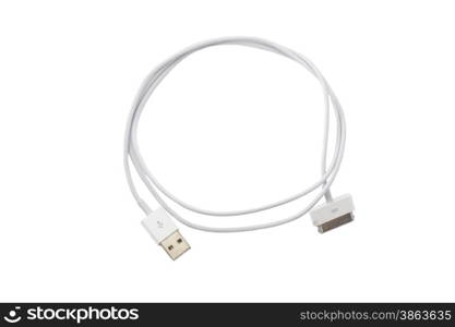 HDMI Female to Micro USB Male and Female Adapter Cable on white background