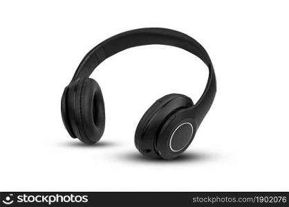 Headphone on white background isolate