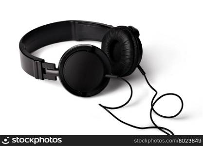 Headphones. Headphones om a white background