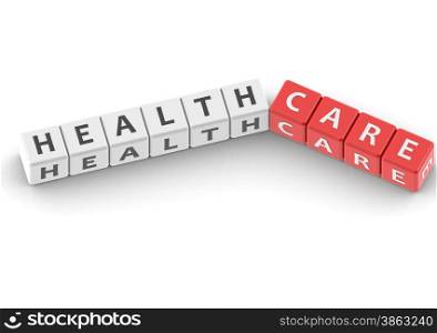 Health care image with hi-res rendered artwork that could be used for any graphic design.. Health care