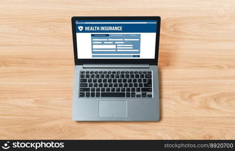 Health insurance web site modish registration system for easy form filling. Health insurance web site modish registration system